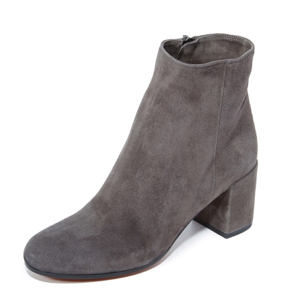 vince gray suede blakey boot